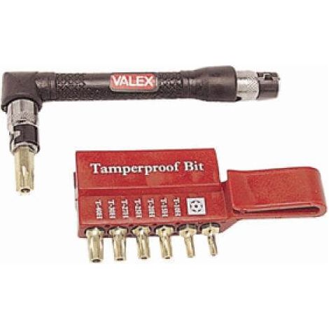 Bithalter-Schlüsselsatz mit 1/4" Torx-Bits, Serie 8-teilig