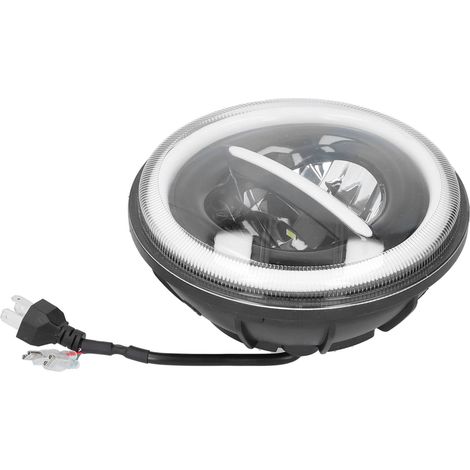 7-Zoll-200-W-Scheinwerferlampe, 20000 Lumen, heller runder Scheinwerfer, IP67 wasserdicht für Auto und Motorrad (1/5)