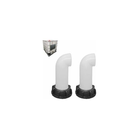 válvulas de boquilla para tanque de agua, válvula para tanque de agua, adaptador para tanque de agua IBC de 60 mm, para tanque IBC sin usar (blanco)