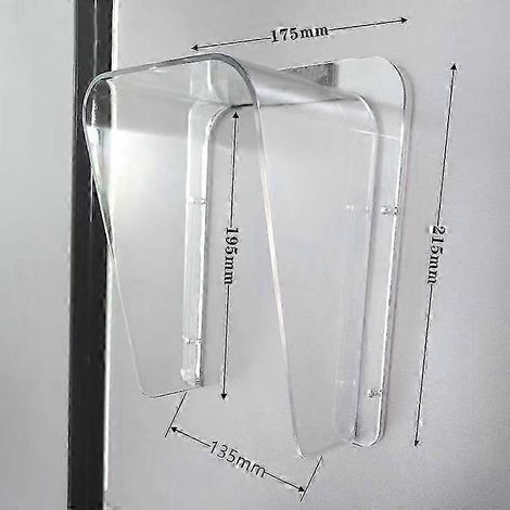 Wasserdichtes Außengehäuse für Türklingel-Tastatur und Ausweisleser, UV- und witterungsbeständig (1/5)