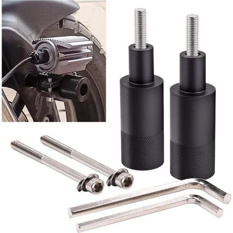 2PCS Support de Phare Moto,Universel M6/M8 Support de Montage LED En Alliage Support de Fixation pour Motos Feux Additionnels/Moto Anti Brouillard (Diamètre Applicable 1"-2.4") (1/5)