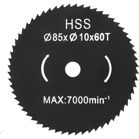 Disque de coupe pour mini-scie circulaire 8510 mm à 60 dents (1/5)