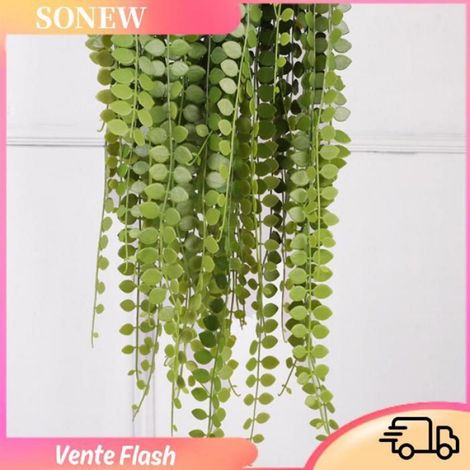 Sonew Plante suspendue artificielle Plantes Artificielles Suspendues – Faux Décor d'intérieur pour l'esthétique Murale deco plante (1/5)