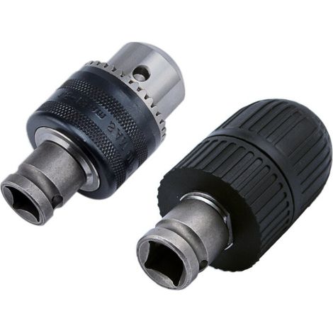 Adaptateur De Douille À Clé À Choc - Tête D'Adaptation Pour Clé Électrique - Pour Perceuse À Choc Et Clé À Choc Carrée - 1 Pièce (1/5)