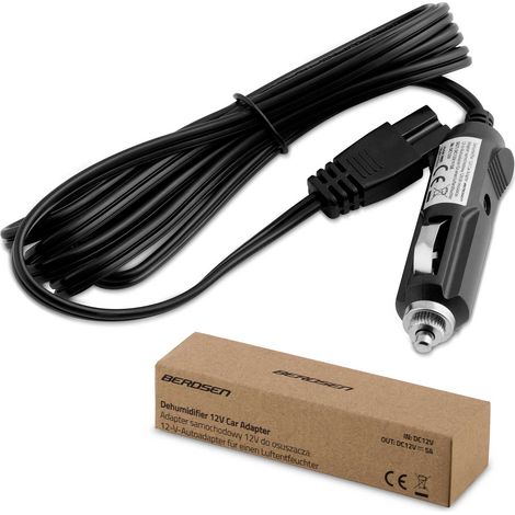 Adattatore per auto da 12V per deumidificatore Berdsen (1/3)