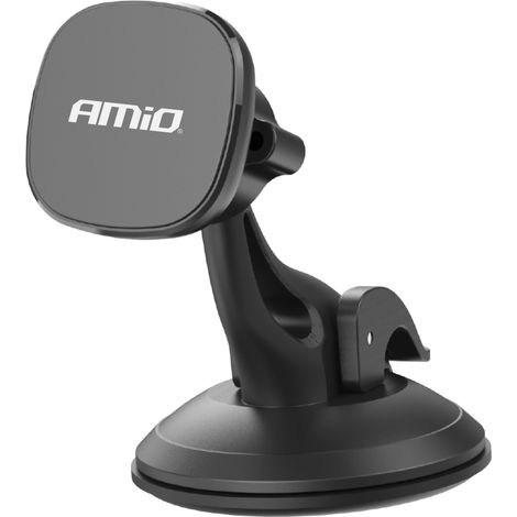 Supporto magnetico per telefono da auto per parabrezza, cruscotto, plancia amio-03787 (1/5)