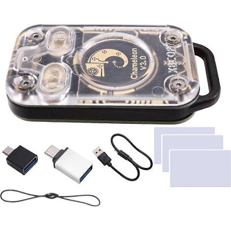 Chameleon V3.0 RFID-Chip-Emulator-Lesegerät-Upgrade, 125 kHz/13,56 MHz NFC-Duplikator mit 3XUID-Karte (1/5)