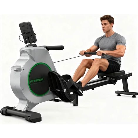Magnetischer Rudergerät - KZYNTH - KR-R1 - 16 Widerstandsstufen - Kapazität 160Kg - LCD-Bildschirm (1/5)