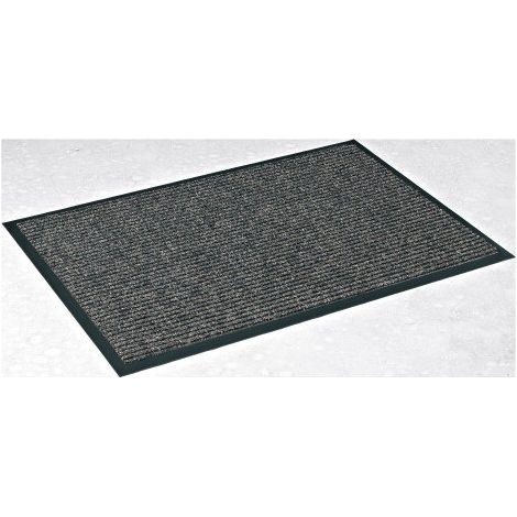 Tapis intérieur Notrax ligné Héritage 90 x 150 cm anthracite (1/5)