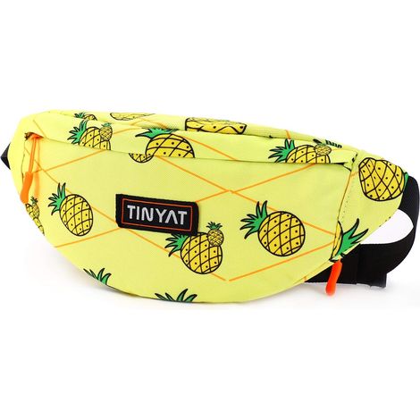 Sac banane femme, imperméable, bandoulière, poche homme, sport, course à pied, randonnée, promenade avec son chien, voyage, ultra-léger T201 (1/5)