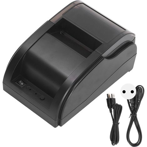 Imprimante thermique pour reçu de caisse restaurant, coupe automatique, Bluetooth USB, 60-80mm/s, prise EU 100-240V (1/5)