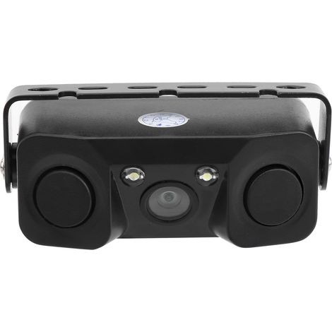 Kit caméra de recul haute définition avec capteur radar de stationnement, éclairage LED et vision nocturne (1/5)