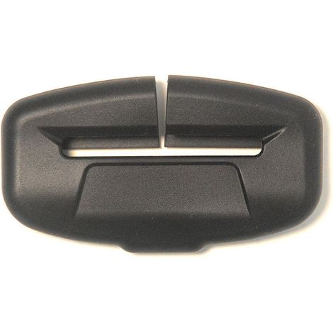 2 pezzi Inserto per cintura di sicurezza per auto in silicone Copertura protettiva a scatto silenziosa Antiurto Antigraffio Decorazione Essentials Nero