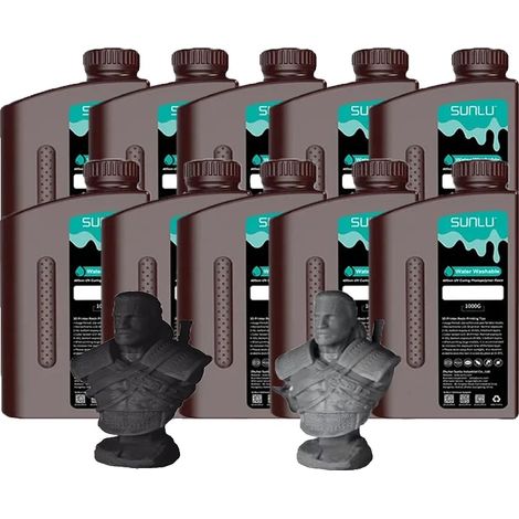 Resina 3D, formato da 1000 g, basso ritiro, forma liquida (1/2)