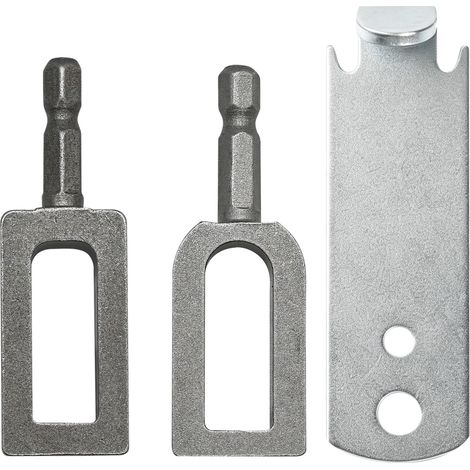 Lot de 3 Fence Wire Twisting Tools avec Collier de Colonne en T (1/5)