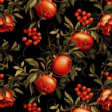 Tela decorativa para exteriores Oxford - Motivo frutal  DX6827 (1/5)