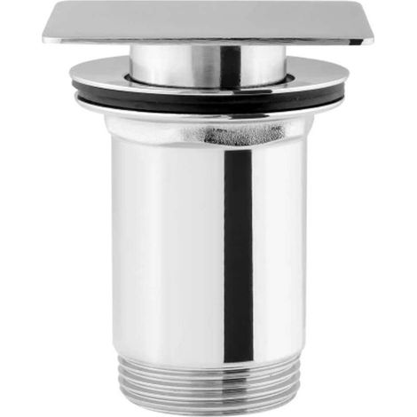 OMNIRES - Waschtischablauf, Click-Clack, Chrom Q706CR