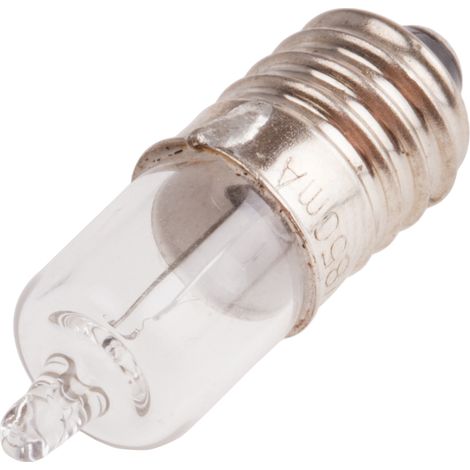 Ampoule RS PRO 5,2 V 850 mA, E10 ( Prix pour 1 )