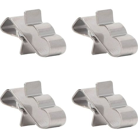 Jeffergarden 50 Pieces Solar Panel Cable Clips Photovoltaic Cable Clips Trailer Frame Wire Clamping Clips (1/5)