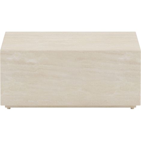 Table Basse de Jardin "Lissabon" 80cm Beige