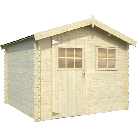 Casetta in Legno da Giardino Bruges Sistema BlockHaus Rimessa Box Pircher (1/2)