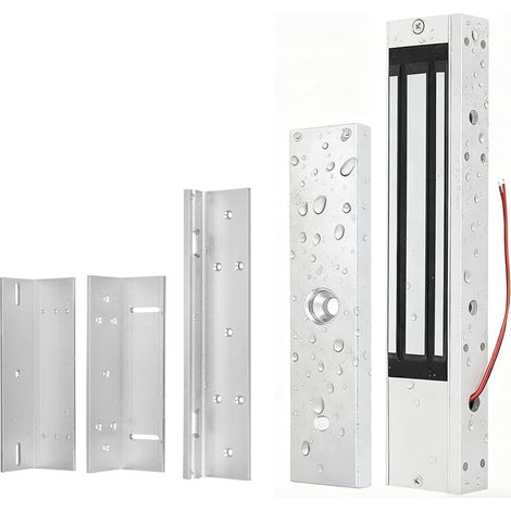 Verrou magnétique pour porte étanche IP65 Système d'entrée de porte extérieure 280 kg avec support ZL (1/5)