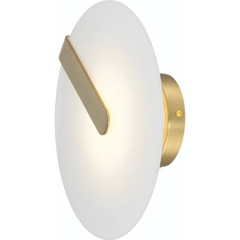 Applique/Plafoniera Nuvola bianca oro Ø31 LED 14W (1/5)