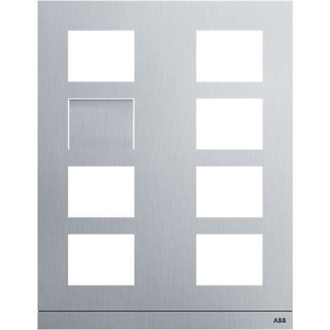 Platine 2/4 vidéo aluminium 2TMA220161A0010 ABB 41388CF-A