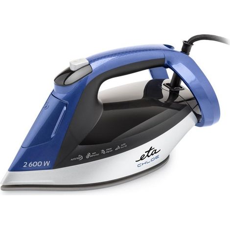 Eta Chloe 2276 90000 Fer à repasser bleu et argent