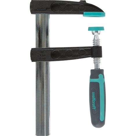 wolfcraft - Serre Joint à Vis PRO 240 - Ouverture 150 mm. Saillie 80 mm - Force de serrage max. 240 kg - réf. 3610000