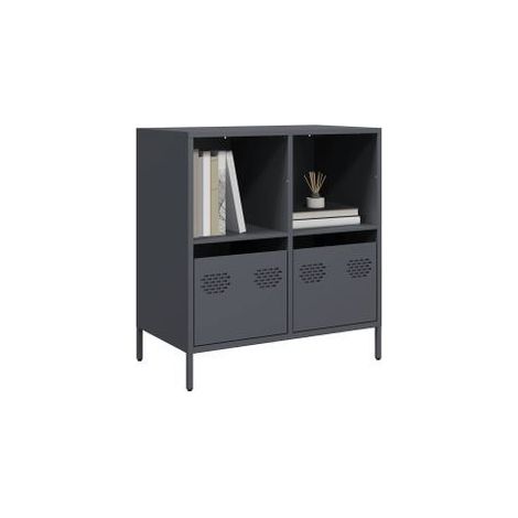 Buffet anthracite 68x39x73,5 acier laminé à froid (1/5)