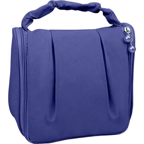 Trousse de maquillage portable suspendue étanche multifonction pour voyage, cyan (1/5)