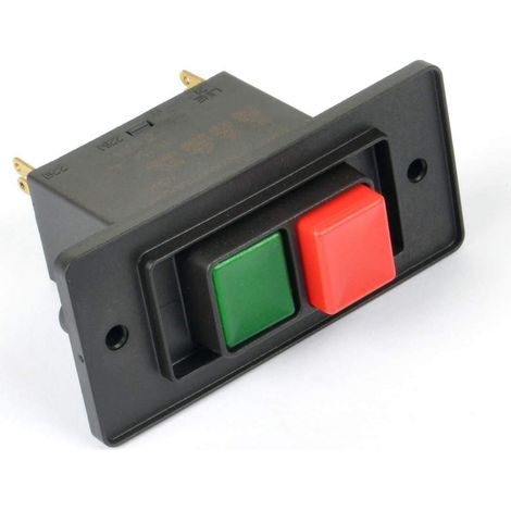 INTERRUTTORE A DUE TASTI 230V PER ELETTRO FORATRICE MONTOLIT BIMBO FORATUTTO
