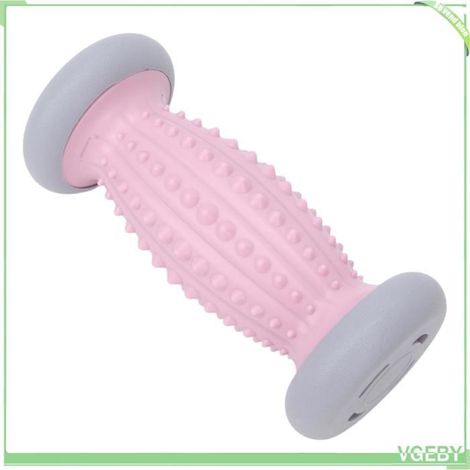 Fafeicy Rouleau de massage des pieds Foot Massage Roller Muscle Relaxing Reduce Discomfort Plantar electromenager coussin Noir Rose (1/5)