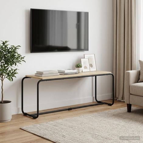 vidaXL Soporte de TV 113.5 x 35.5 x 42 cm Roble Sonoma (1/5)