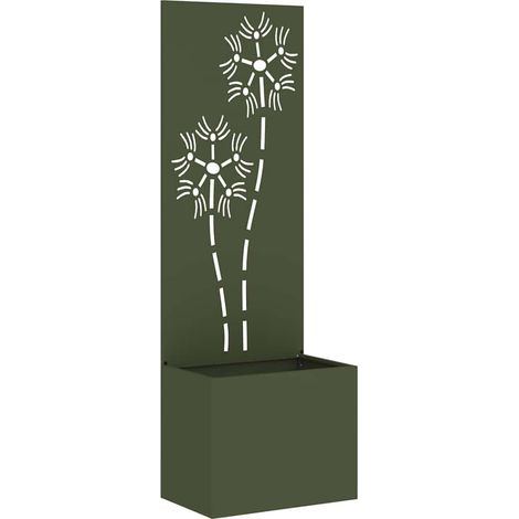 Écran de confidentialité de jardin Vert olive 50 x 140 cm