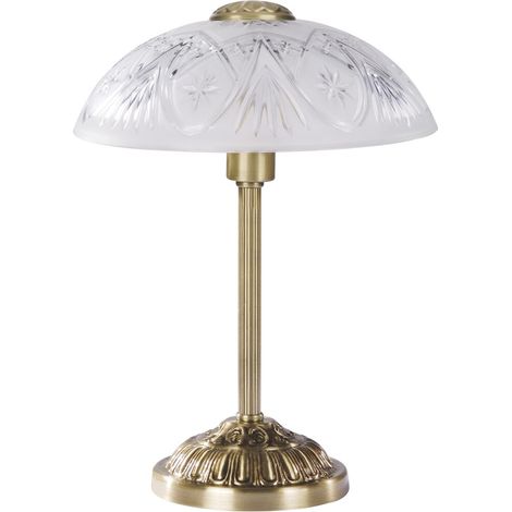 Lampada da tavolo classica vetro marrone E14 Annabella Rabalux (1/3)