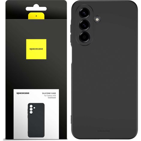 Funda de silicona Spacecase 3.0 para Galaxy A36 negra (1/5)
