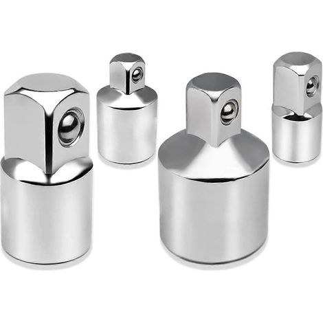 adaptateurs à cliquet : adaptateur 1/2" vers 3/8", 3/8" vers 1/2", 1/4" vers 3/8", 3/8" vers 1/4" (1/4)