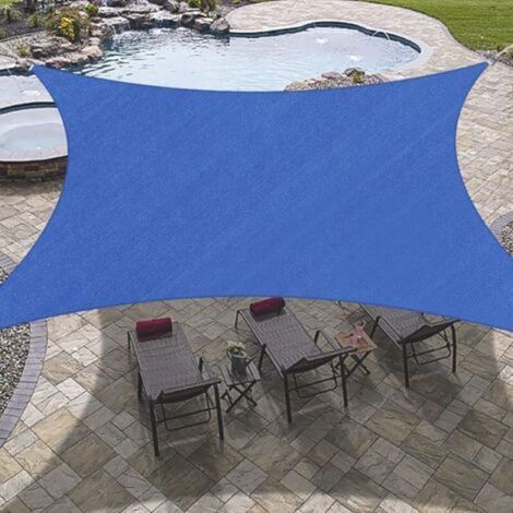 Toile d'ombrage noire, bâche en maille durable 22M, filet d'ombrage de jardin durable pour couverture végétale (1/5)