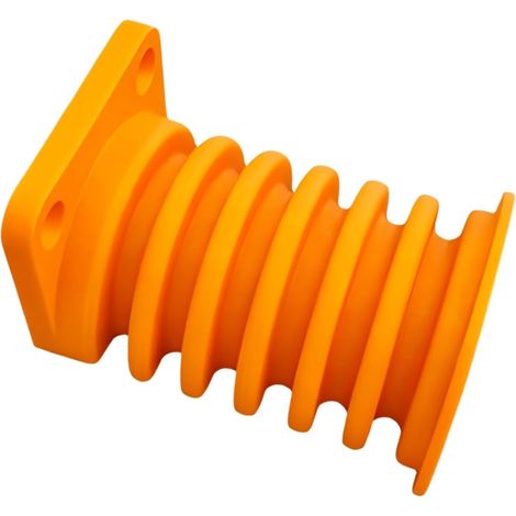 Soporte de pared para cadenas de motosierra, con gancho de almacenamiento para una organización óptima en el garaje o taller. (1/5)