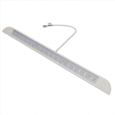 Barre lumineuse LED 18 LED 9W 12V étanche 506mm pour auvent (1/5)