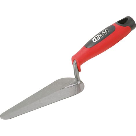 Ks Tools – Truelle langue de chat – Lame acier 140 mm – Manche bi-composant antidérapant – Flexibilité pour finition plâtre et béton (1/3)