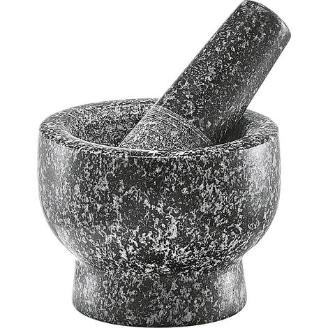 Mortier de cuisine en granit avec pilon, Ø 9 cm x 6,5 cm ZELLER (1/4)