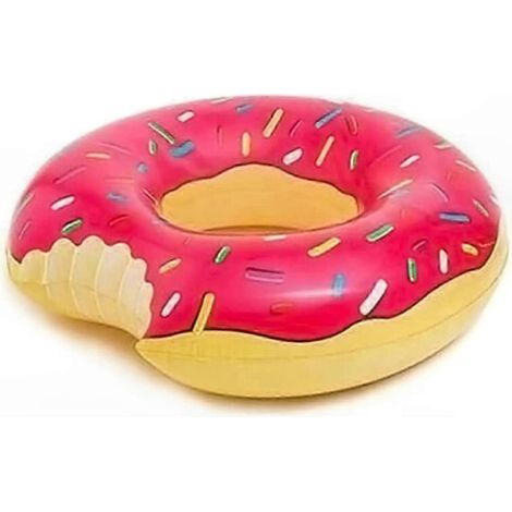 Aufblasbare Sommerboje zur Entspannung im Wasser, Poolring für Strand oder Pool, schwimmendes Entspannungsaccessoire, ideal für Wassersport. (1/4)
