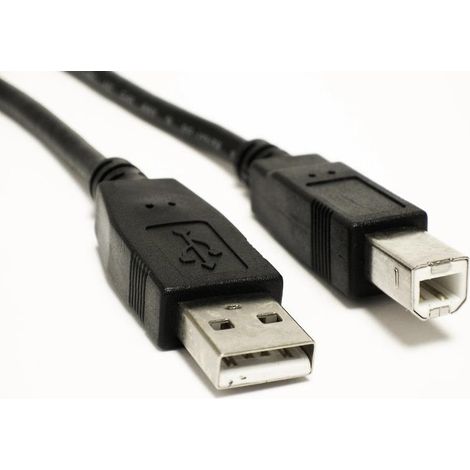 Cable USB 2.0 Akyga AK-USB-18 A(M) - B(M) 5,0 m Negro (1/3)