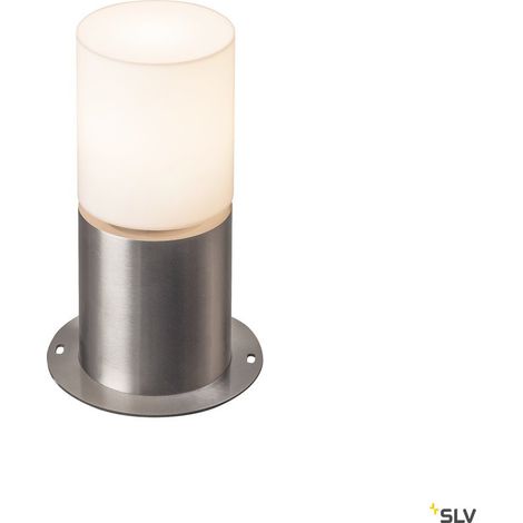 Borne extérieure inox ROX ACRYL 30 E27 20W max IP44 inox 304 - SLV 1001488