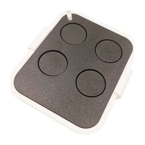 Télécommande Porte de Garage Nice Era Flor FL02RE/FL04RE - Lot de 3 Pièces - Compatible avec Récepteurs Nice et Systèmes de Portail Automatique (1/3)