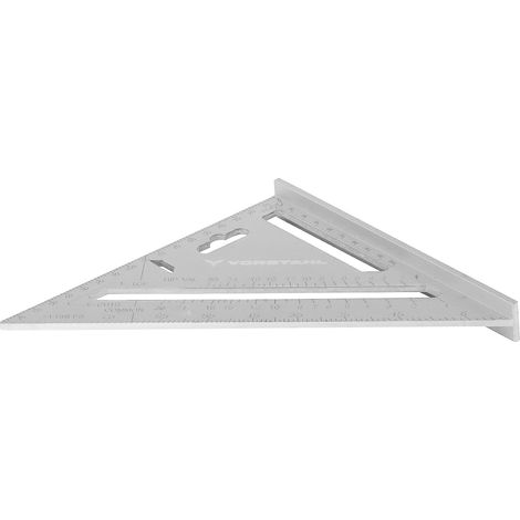 Règle triangulaire en aluminium Vorstahl de 7 po (1/3)