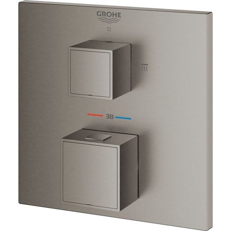 Grohe Grohtherm Cube Thermostat-Brausebatterie für Rapido